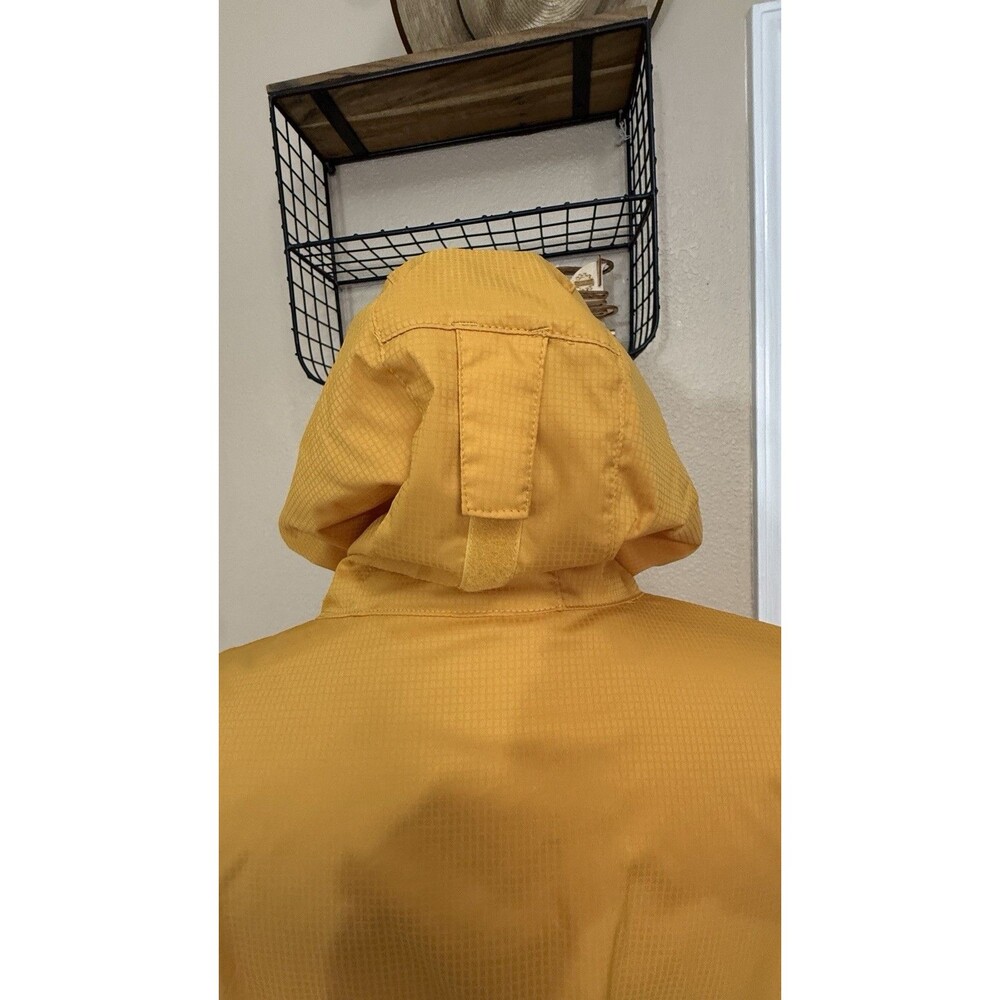 Columbia Women's Pardon My Trench Water-Resistant Rain Jacket Sz Medium Yellow - Picture 8 of 16